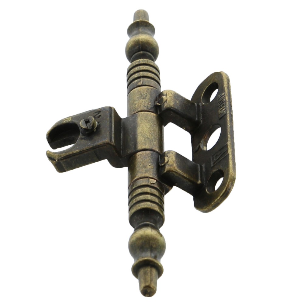 CERNIERA P/MOBILI A0114 BRONZO ANTIC 46X14 MM*