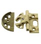 CERNIERA P/MOBILI A0061 OTTONATO 40X15 MM*