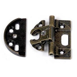 CERNIERA P/MOBILI A0061 BRONZO ANTIC 40X15 MM*