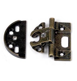 CERNIERA P/MOBILI A0061 BRONZO ANTIC 40X15 MM*