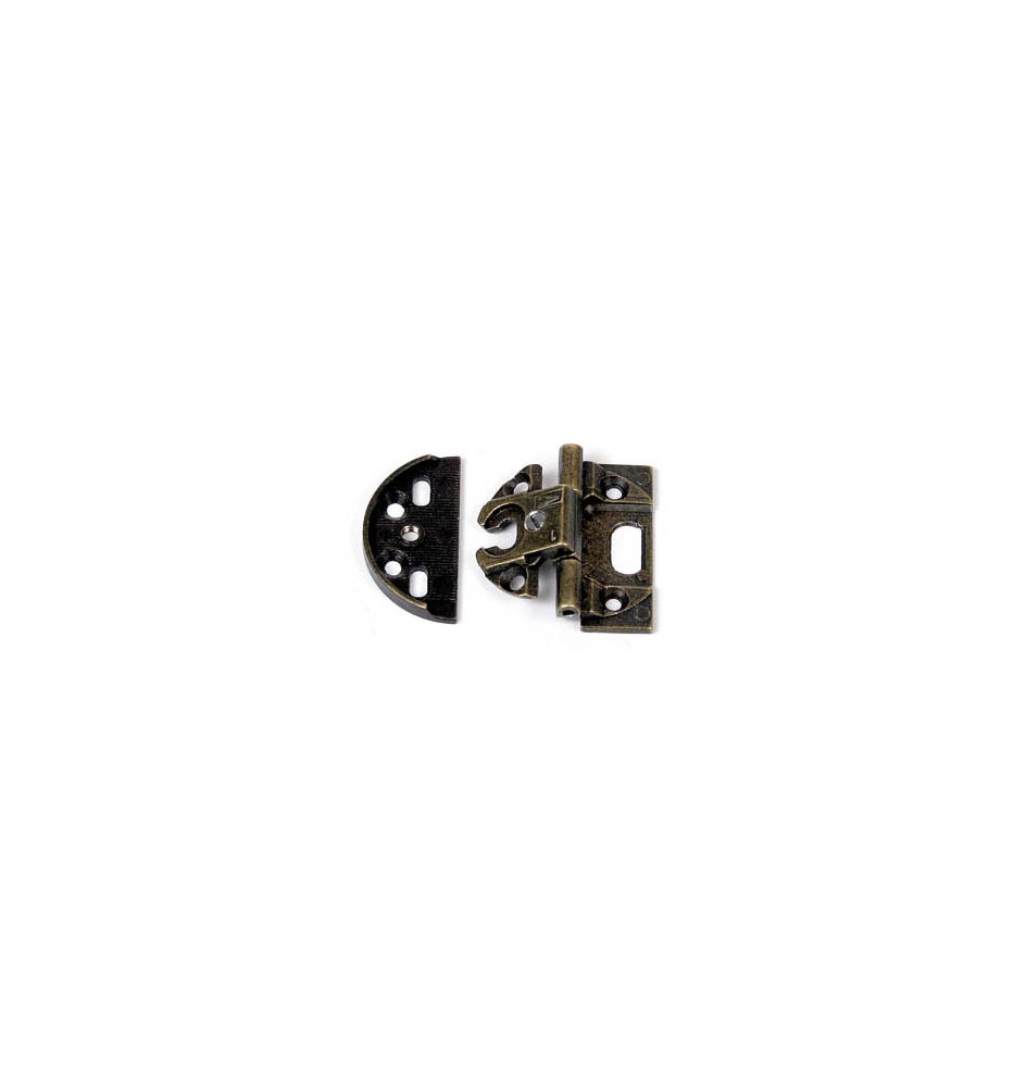 CERNIERA P/MOBILI A0061 BRONZO ANTIC 40X15 MM*