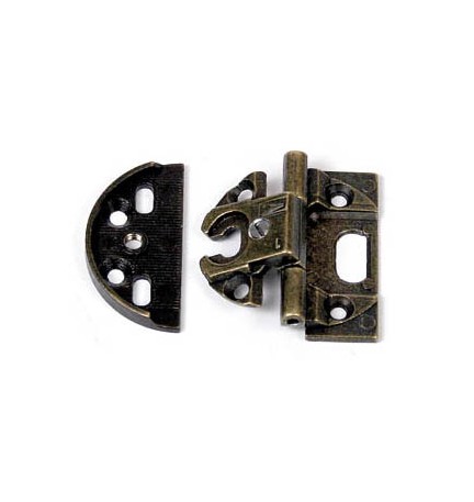 CERNIERA P/MOBILI A0061 BRONZO ANTIC 40X15 MM*