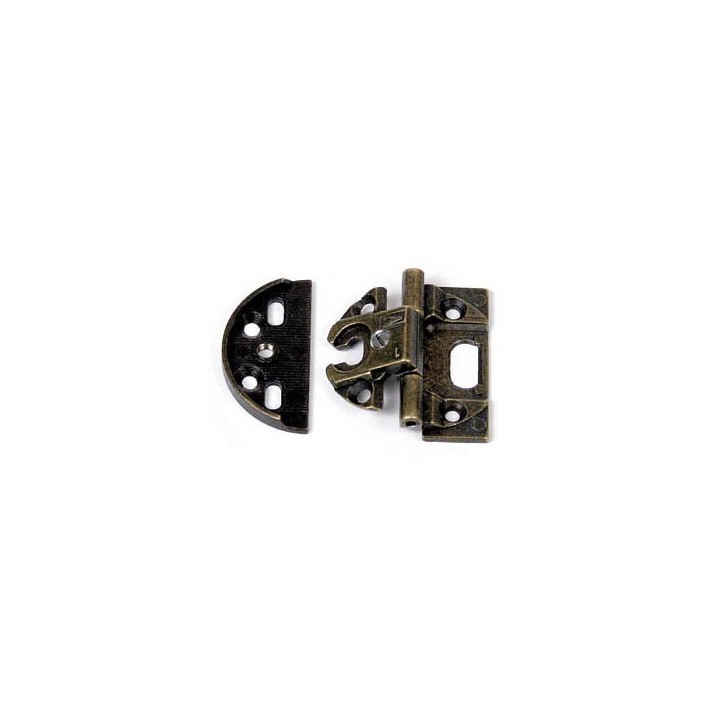 CERNIERA P/MOBILI A0061 BRONZO ANTIC 40X15 MM*