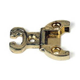 CERNIERA P/MOBILI A0054 OTTONATA 32X26 MM