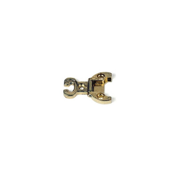 CERNIERA P/MOBILI A0054 OTTONATA 32X26 MM