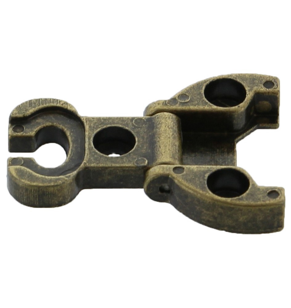CERNIERA P/MOBILI A0054 BRONZO ANTIC 32X26 MM