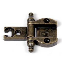 CERNIERA P/MOBILI A0055 BRONZO ANTIC 35X24 MM*