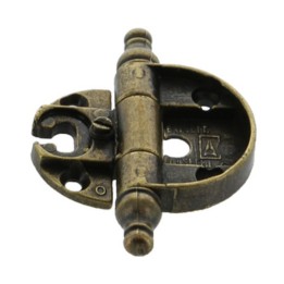CERNIERA P/MOBILI A0056 BRONZO ANTIC 35X18 MM*