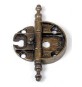 CERNIERA P/MOBILI A0057 BRONZO ANTIC 35X18 MM
