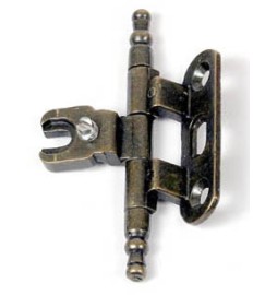CERNIERA P/MOBILI A0058 BRONZO ANTIC 46X14 MM*