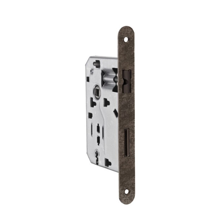 PATENT SERRATURA Q.8/70 BRONZATA 50 B. TONDO S/GACCIA