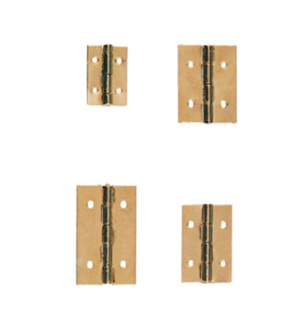 SC CERNIERA OTTONATO 15 X 25 MM DA 20 PZ