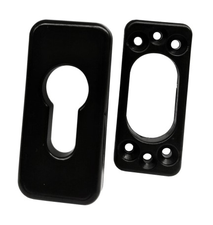 BOCCHETTA P/PERSIANE 32X8X68 MM OVALE NYLON