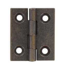 CERNIERA FRESATA PIANA OTTONE BRONZ 30X25 MM