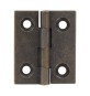 CERNIERA FRESATA PIANA OTTONE BRONZ 30X25 MM