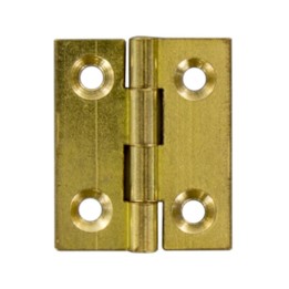CERNIERA FRESATA PIANA OTTONE SATIN 30X25 MM