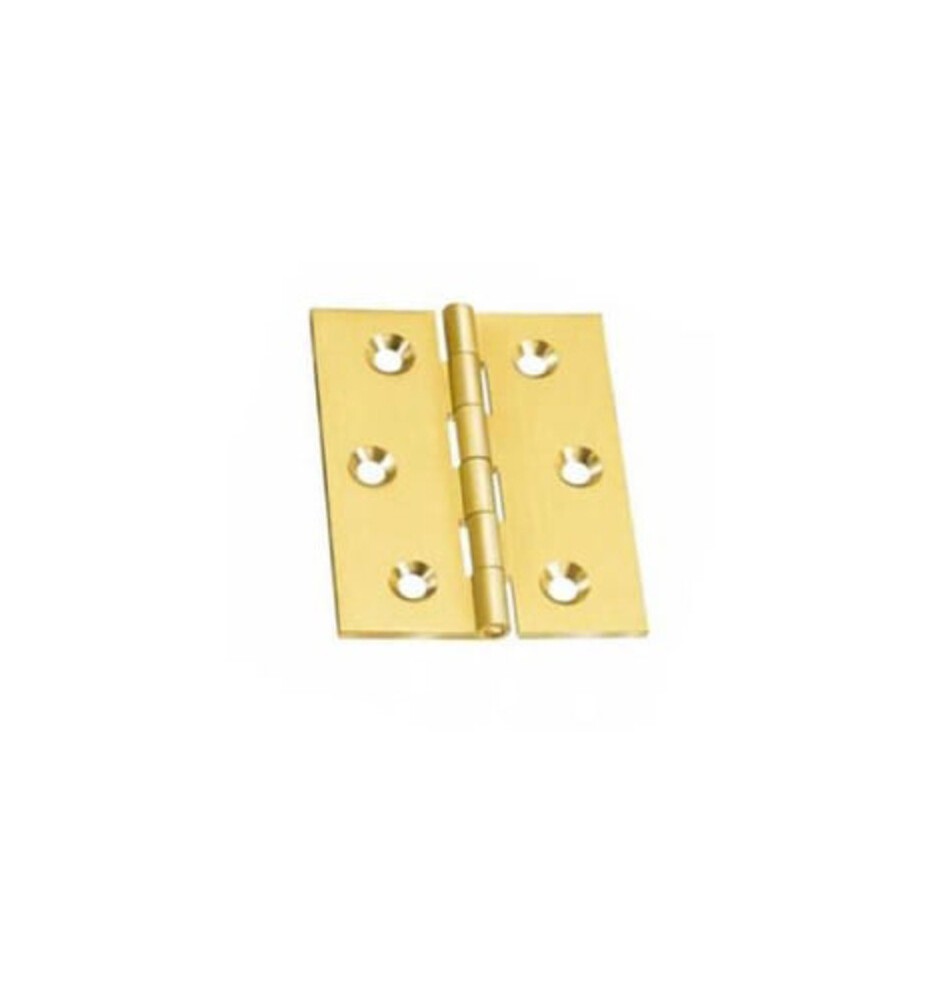 CERNIERA FRESATA PIANA OTTONE SATIN 70X55 MM