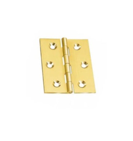 CERNIERA FRESATA PIANA OTTONE SATIN 70X55 MM