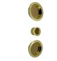 KIT MANIGLIE TONDO CIECO PORTE SCORREVOLI ORO