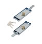 SERRATURA 2285 P/SERRANDA C/CIL TONDO DX E SX SECUREMME
