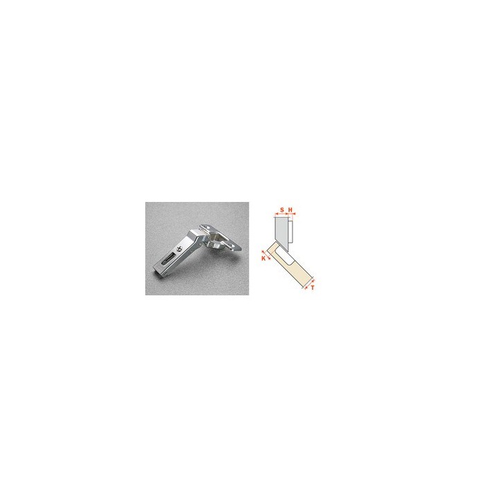 BL CERNIERA SALICE C2ABM99 COLLO 45 2 PZ