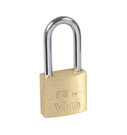 VIRO 553.32 LUCCHETTO FAI ARCO LUNGO 30MM OTTONE