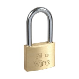 VIRO 554.42 LUCCHETTO FAI ARCO LUNGO 40MM OTTONE