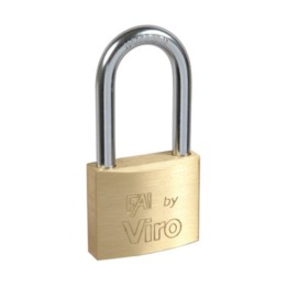 VIRO 555.49 LUCCHETTO FAI ARCO LUNGO 50MM OTTONE