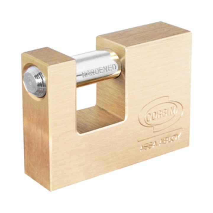 CORBIN PL311 LUCCHETTO P/SERRANDA 90MM OTTONATO