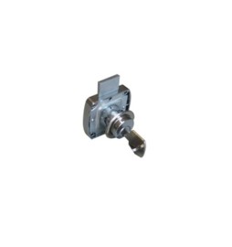 SERRATURA P/ANTINE C/CIL 20X20 MM ACC NICHEL