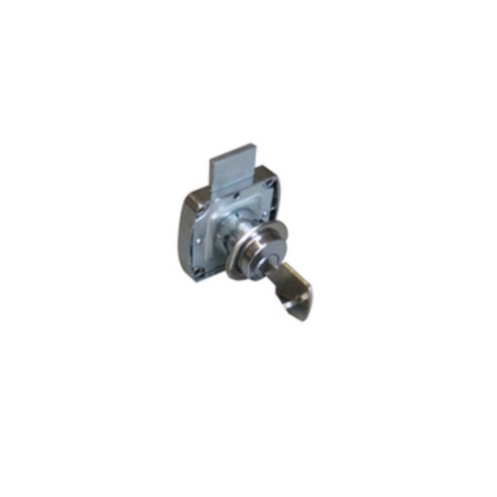 SERRATURA P/ANTINE C/CIL 20X20 MM ACC NICHEL