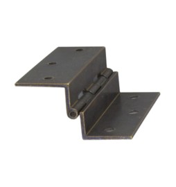 CERNIERA FRESATA C/COLLO OTTONE BRON 60X50 MM*