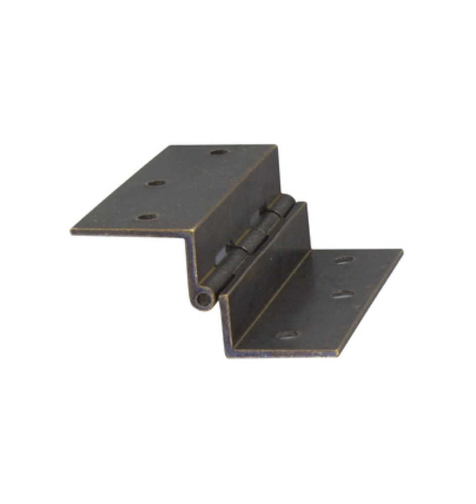 CERNIERA FRESATA C/COLLO OTTONE BRON 60X50 MM*