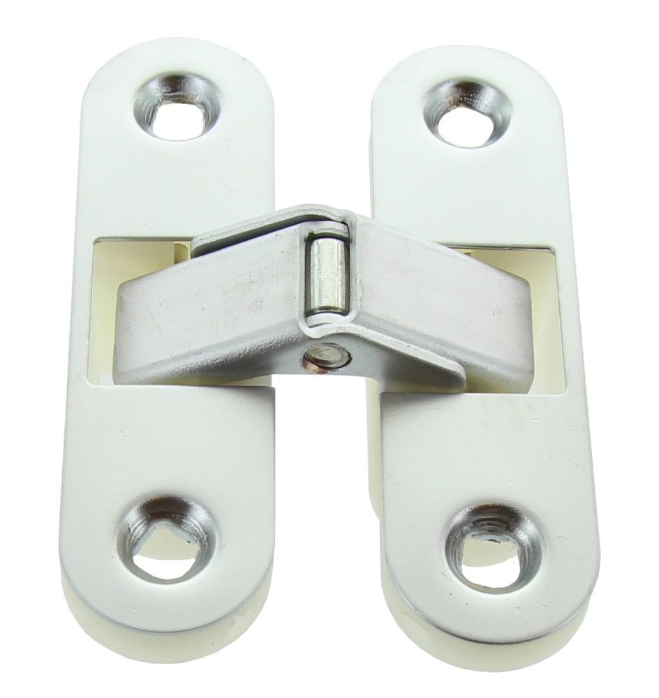 CERNIERA INVISIBILE P/PORTE CROMO SAT 63X89 MM