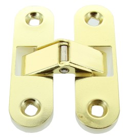 CERNIERA INVISIBILE P/PORTE OTTONATO 63X89 MM