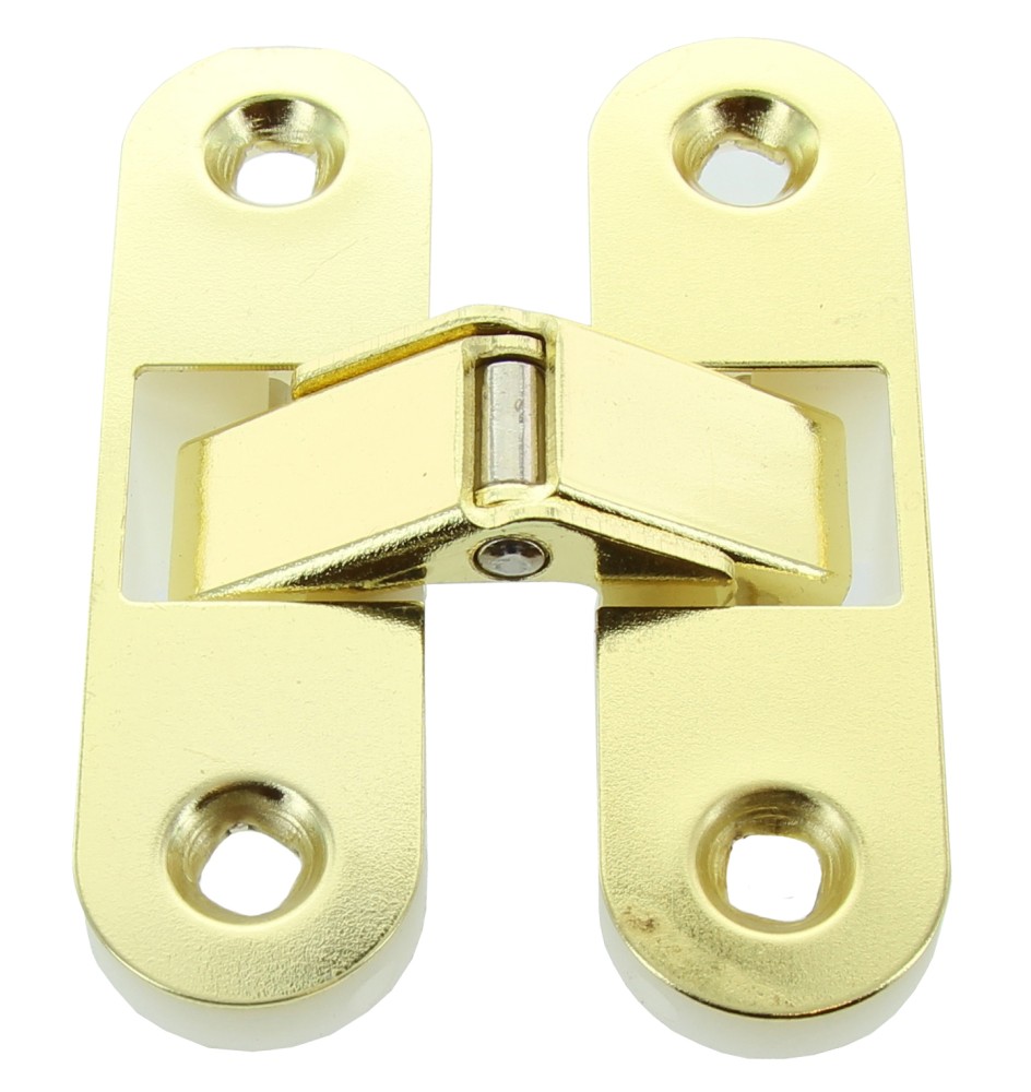 CERNIERA INVISIBILE P/PORTE OTTONATO 63X89 MM