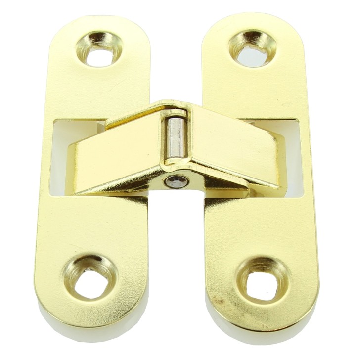 CERNIERA INVISIBILE P/PORTE OTTONATO 63X89 MM