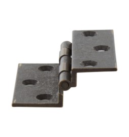CERNIERA FRESATA C/COLLO OTTONE BRON 40X35 MM*