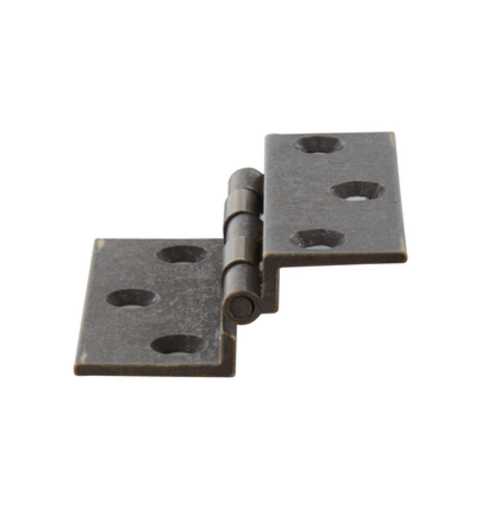 CERNIERA FRESATA C/COLLO OTTONE BRON 40X35 MM*
