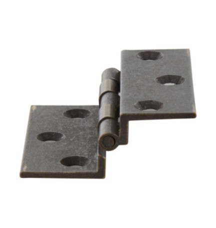 CERNIERA FRESATA C/COLLO OTTONE BRON 40X35 MM*