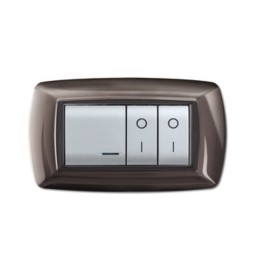 PLACCA LIFE LIVING PLAST ALLUMINIO NOTTE 4P