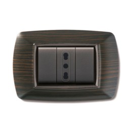 PLACCA LIFE LIVING PLAST WENGE 4P