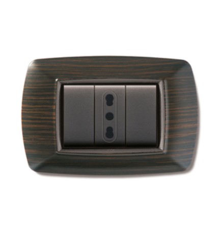 PLACCA LIFE LIVING PLAST WENGE 4P