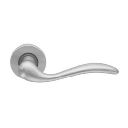 MANIGLIA ZAMA MINORCA C/BOCCHETTA CROM SATIN