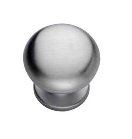 POMOLO OTTONE CIPOLLA D 63MM 143 CROMO SAT
