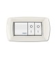 PLACCA LIFE LIVING PLAST BIANCO 4P CORNICE BIANCO