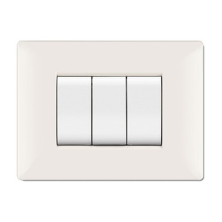 PLACCA LIFE Q LIVING PLAST BIANCO 4P