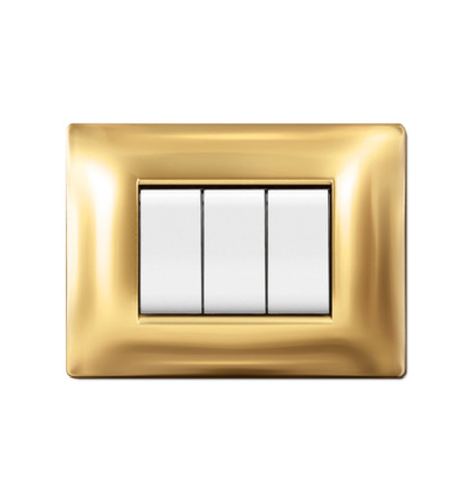 PLACCA LIFE Q LIVING PLAST ORO 4P