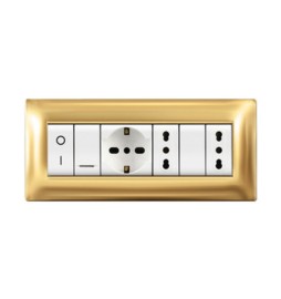 PLACCA LIFE Q LIVING PLAST ORO 7P