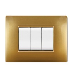 PLACCA LIFE Q LIVING PLAST SABBIA ORO 4P